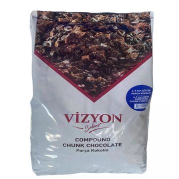 Vizyon 2.5 kg Parça Select Kokolin Bitter Çikolata