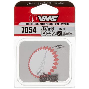 VMC 7054BN 10 lu Siyah Nikel 6 Olta İğnesi