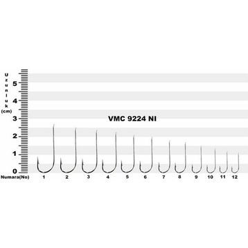 VMC 9224NI Nikel Sinek İğnesi