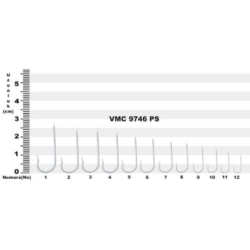 VMC 9746-PS NO:8 100'lü İğne