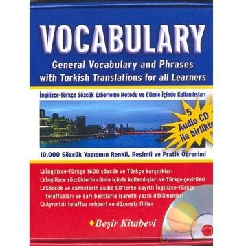 VOCABULARY İNGİLİZCE - TÜRKÇE SÖZCÜK EZBERLEME METODU VE CÜMLE İÇİNDE KULLANIŞLARI - GÜLÜM TEKIN