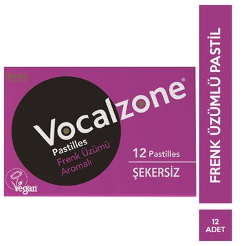 Vocalzone 12 Adet Pastil