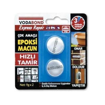 Vodabond Epoksi 9 Gr x 2 Tamir Macunu