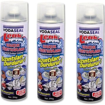 Vodaseal 3 Adet Leak Fix Su Geçirmez Sızdırmaz Sprey Şeffaf