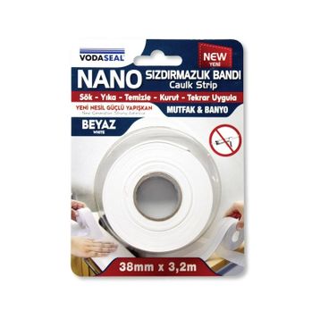 Vodaseal 38mmx3.2mt Beyaz Nano Sızdırmazlık Bandı