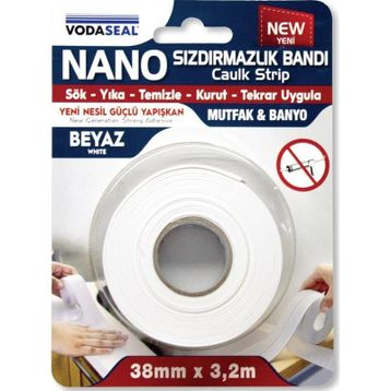 Vodaseal 38mmx3.2mt Beyaz Nano Sızdırmazlık Bandı