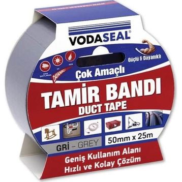 Vodaseal 50 mm x 25 m Gri Çok Amaçlı Tamir Bandı