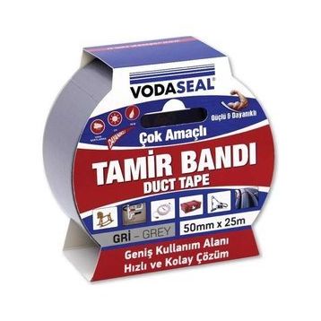 Vodaseal 50 mm x 25 m Gri Çok Amaçlı Tamir Bandı
