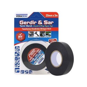 Vodaseal 8681317083584 Siyah Gerdir Sar Tamir Bandı