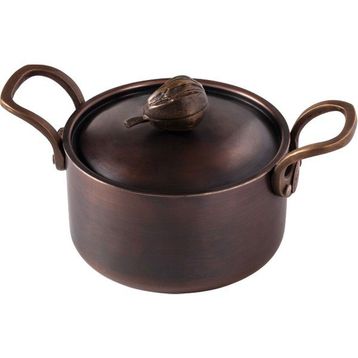 Voeux Artisan Koleksiyonu Bakır 12 cm Derin Tencere
