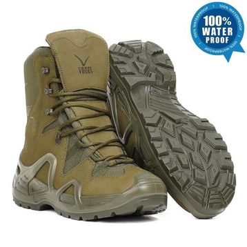 Vogel 1490 Waterproof Haki Askeri Bot