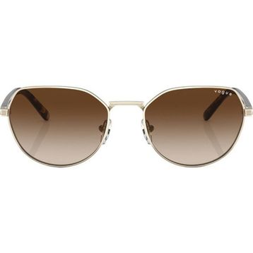 Vogue 4242S 848/13 53 Hailey Kadın Gold Geometrik Çerçeve Güneş Gözlüğü