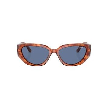 Vogue 5438-S 279280 52 HAİLEY Kadın KAHVE Geometrik Çerçeve Güneş Gözlüğü