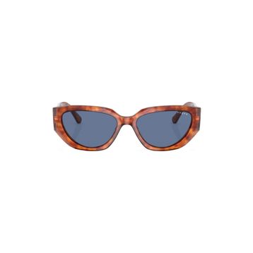 Vogue 5438-S 279280 52 HAİLEY Kadın KAHVE Geometrik Çerçeve Güneş Gözlüğü