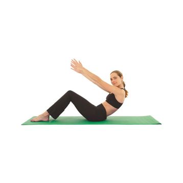 Voit 1VTAKEM124-069-1 Yeşil Yoga Minderi