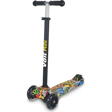 Voit 218 Işıklı 3 Teker Graffıtı 77 Scooter