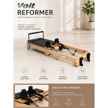 Voit Ahşap Reformer Pilates Aleti