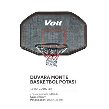 Voit CDB001BR Basketbol Potası