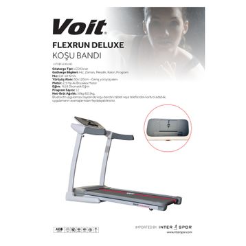 Voit Flexrun Deluxe Katlanabilir Koşu Bandı