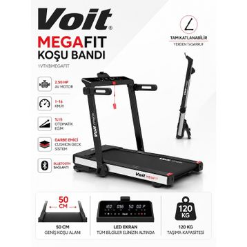 Voit Mega Fit Katlanabilir Koşu Bandı