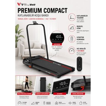 Voit Premium Compact Katlanabilir Koşu Bandı