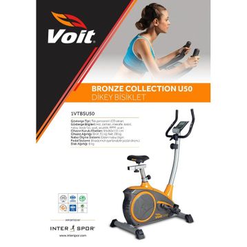 Voit U50 Bronze Collection Manyetik Dikey Bisiklet