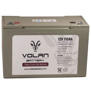 Volan Battery 12 Volt 110 Ah Amper Deepcycle Akü