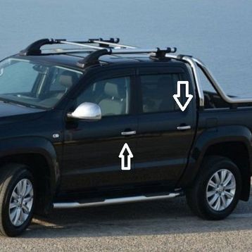 Volkswagen Amarok 2010 Üzeri 4 Kapı Krom Kapı Kolu