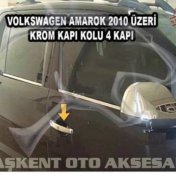 Volkswagen Amarok 2010 Üzeri 4 Kapı Krom Kapı Kolu