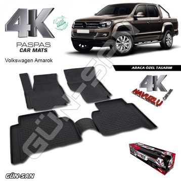 Volkswagen Amarok 4D Havuzlu Paspas