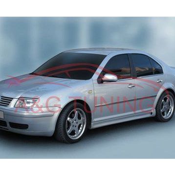 Volkswagen BORA 1998-2004 4 Parça Krom Cam Çıtası