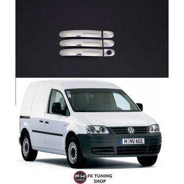 Volkswagen Caddy 2003 2010 Paslanmaz Çelik 3 Kapı Krom Kapı Kolu