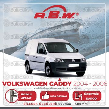Volkswagen Caddy 2004-2006 Muz Silecek Takımı