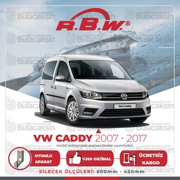 Volkswagen Caddy 2007-2017 Muz Silecek Takımı