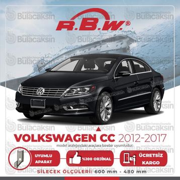 Volkswagen CC RBW 2012-2017 Muz Silecek Takımı