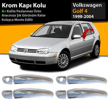 Volkswagen Golf 4 Krom Kapı Kolu
