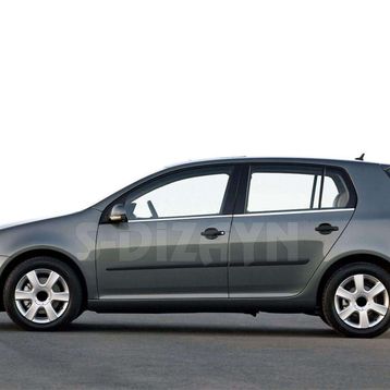 Volkswagen Golf 5 2004-2009 4 Parça Krom Cam Çıtası