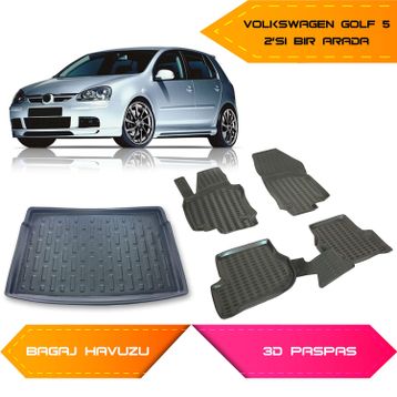 Volkswagen Golf 5 3D Bagaj Havuzu