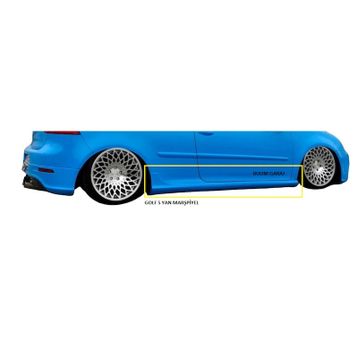 Volkswagen Golf 5 GTI Plastik Yan Marşpiyel