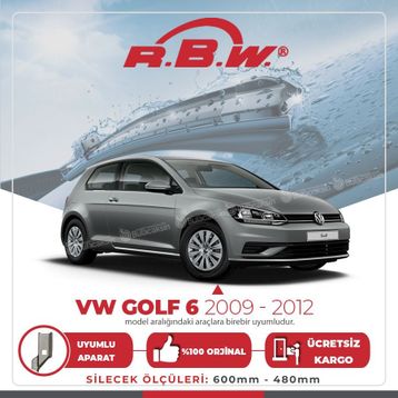 Volkswagen Golf 6 2009-2012 Silecek Takımı