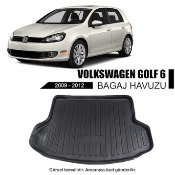 Volkswagen Golf 6 3D Bagaj Havuzu