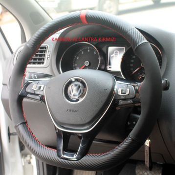 Volkswagen Golf 7 Deri Direksiyon Kılıfı