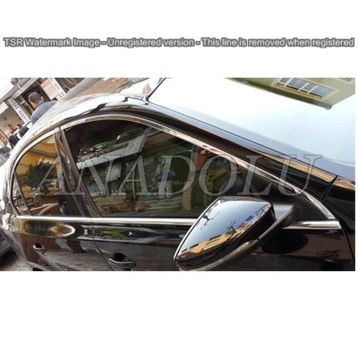 Volkswagen Jetta 2006-2011 4 Parça Krom Cam Çıtası