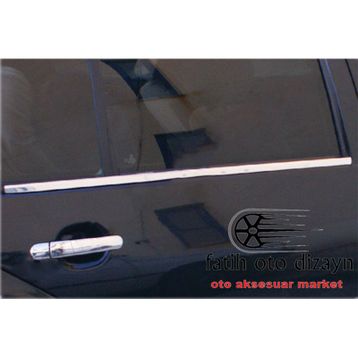Volkswagen Jetta 2006-2011 4 Parça Krom Cam Çıtası