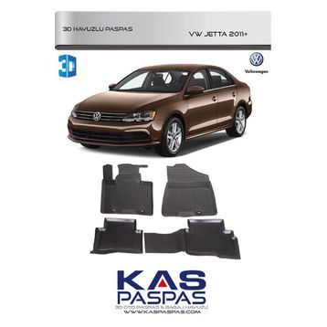 Volkswagen Jetta 2011 3D Havuzlu Paspas