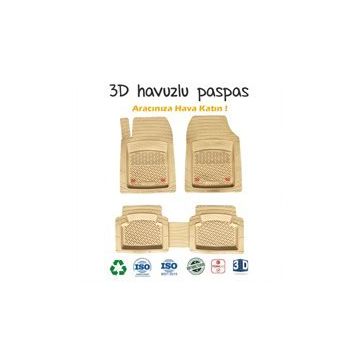 Volkswagen Jetta 2011 Sonrası 3D Havuzlu Paspas