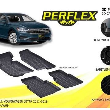 Volkswagen Jetta 3D Havuzlu Paspas