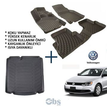 Volkswagen Jetta Cepsiz 3D 2011 Bagaj Havuzu