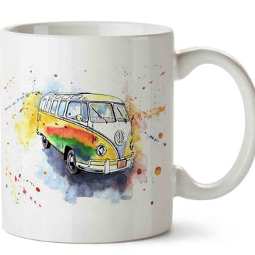 Volkswagen Minübüs Baskılı Kupa