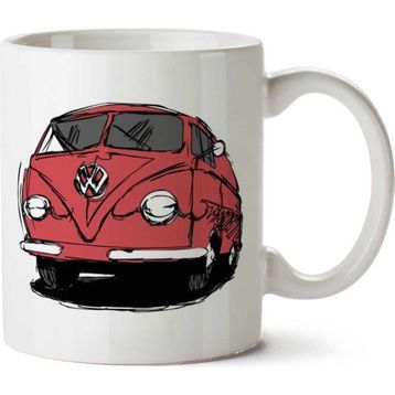 Volkswagen Minübüs Baskılı Kupa